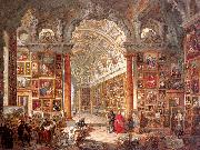Panini, Giovanni Paolo Interior of a Picture Gallery with the Collection of Cardinal Gonzaga oil